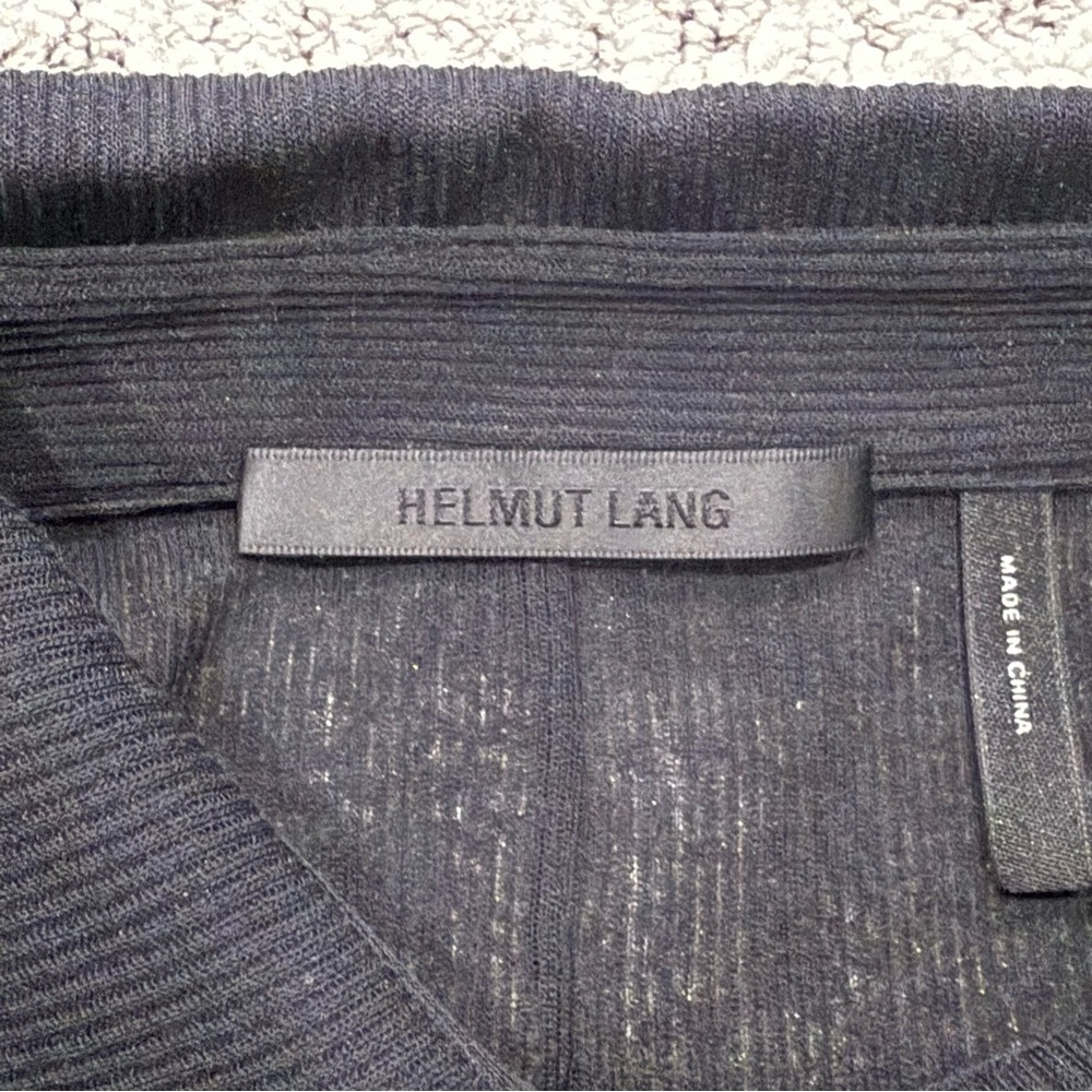 Helmut Lang Sheer Rib Shirt - Picture 13 of 15